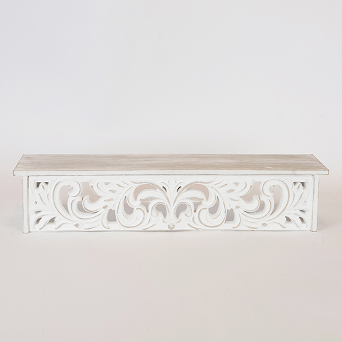 ESTHETI home Rafiera Toixou Xulini Lefki 60x10x17cm 750-30018